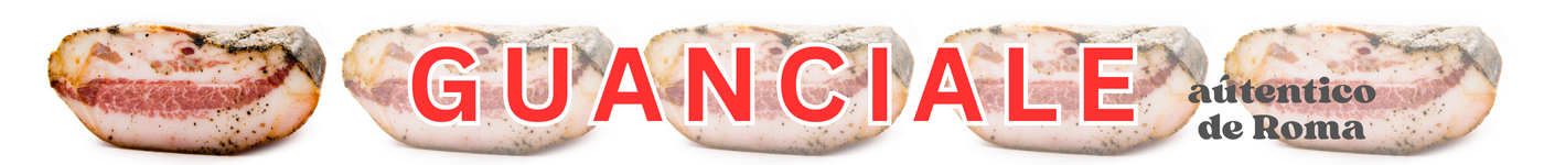 GUANCIALE autentico de Roma